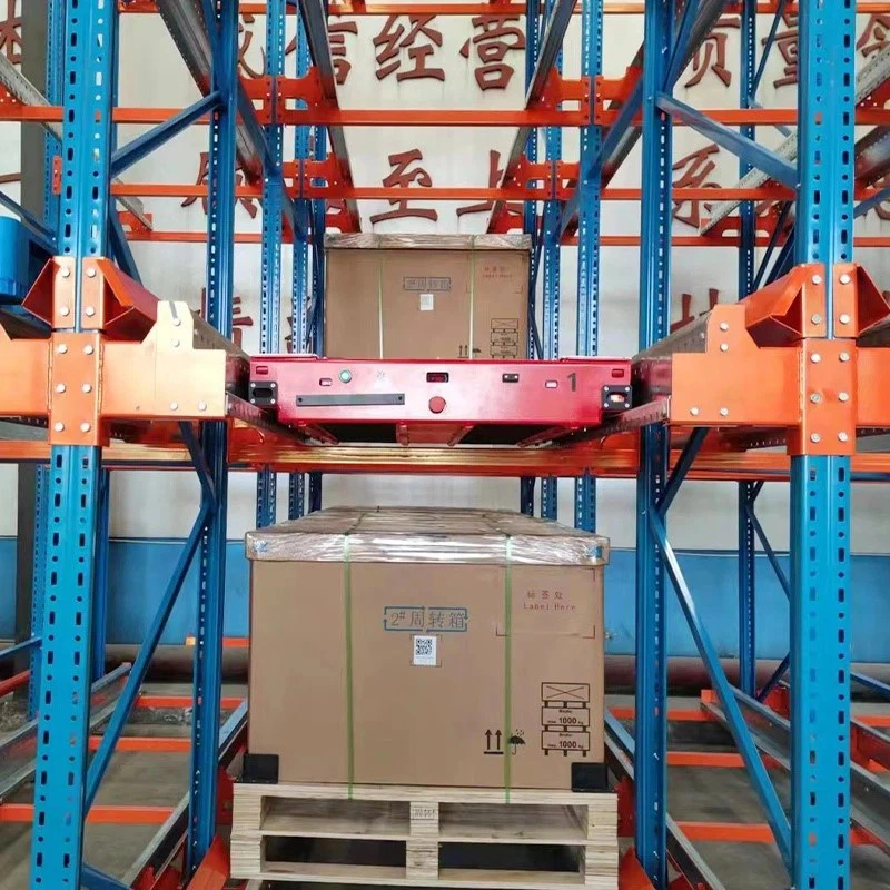 radio shuttle racking system for automated warehouse storage radio shuttle racking system for automated warehouse storage